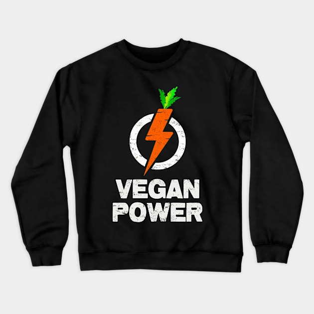 Vegan Power Crewneck Sweatshirt by AllWellia